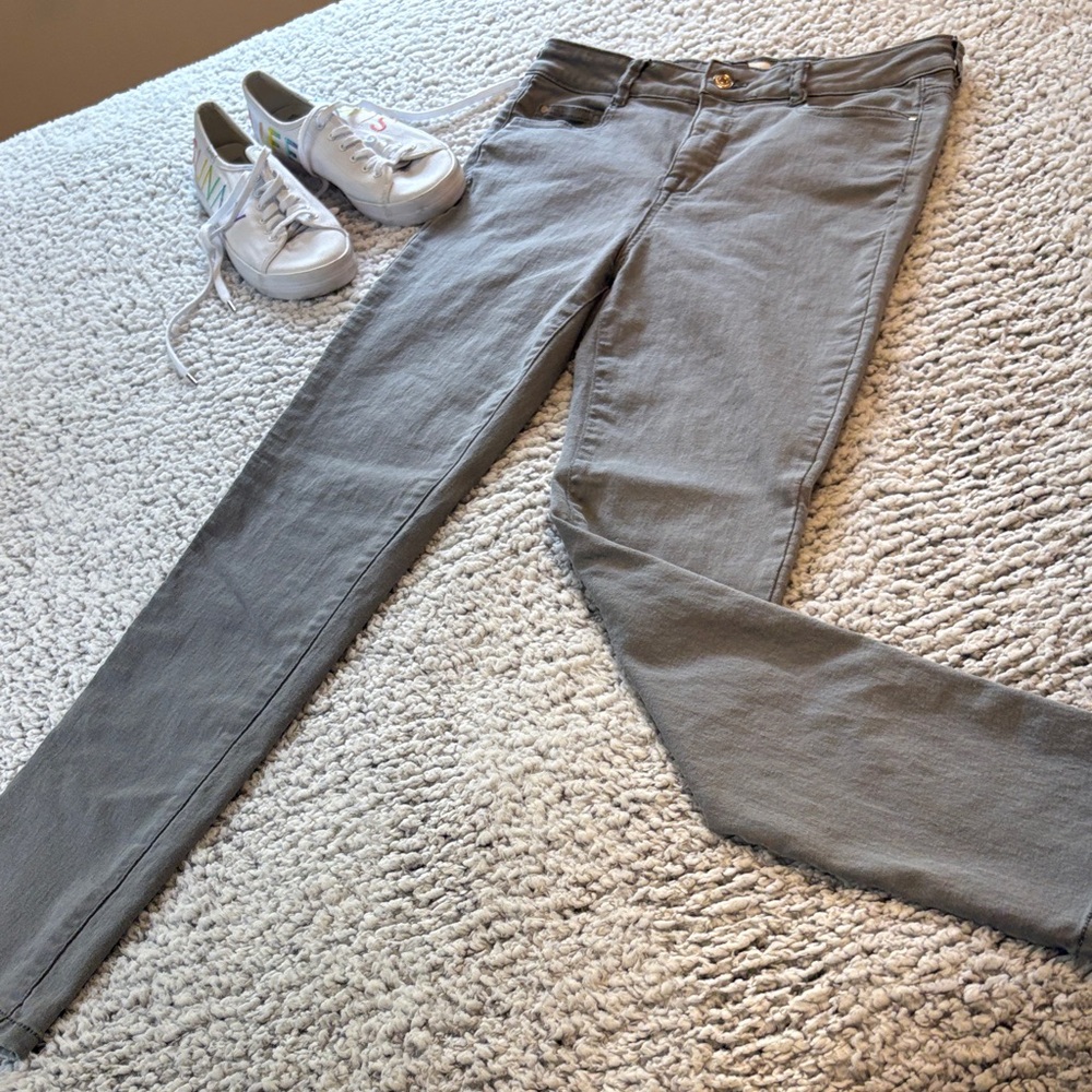 Cortefiel Gray Skinny Jeans